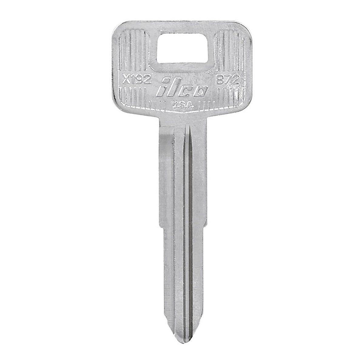 Hillman 83410 Automotive Key Blank B72 Double sided For GM
