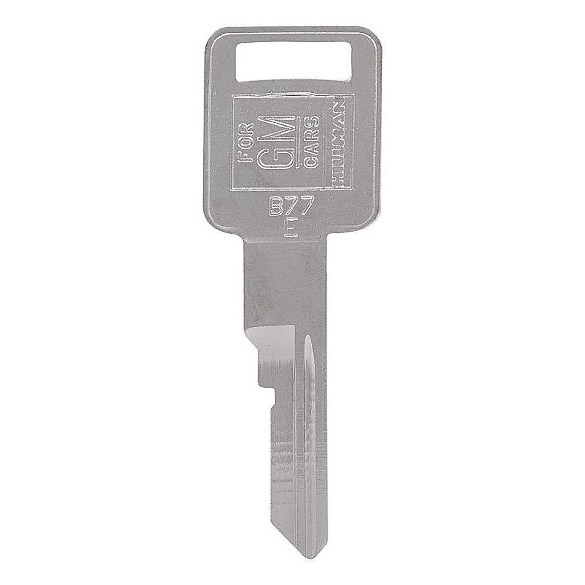 Hillman 83426 Automotive Key Blank B77 Single sided For GM