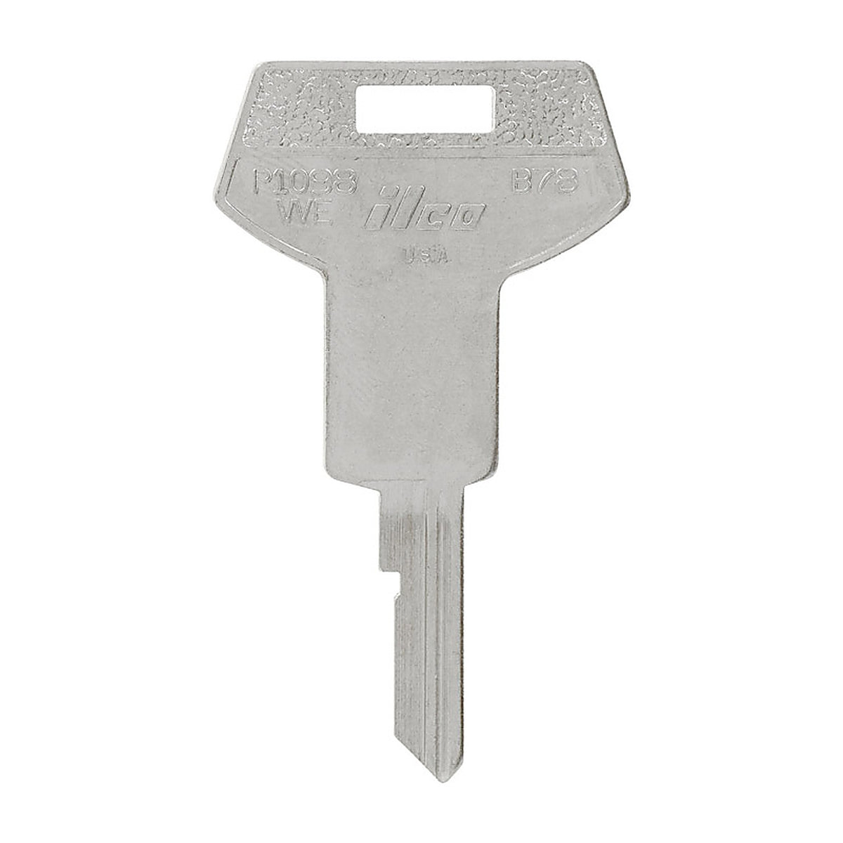 Hillman 83432 Automotive Key Blank B78 Single sided For GM