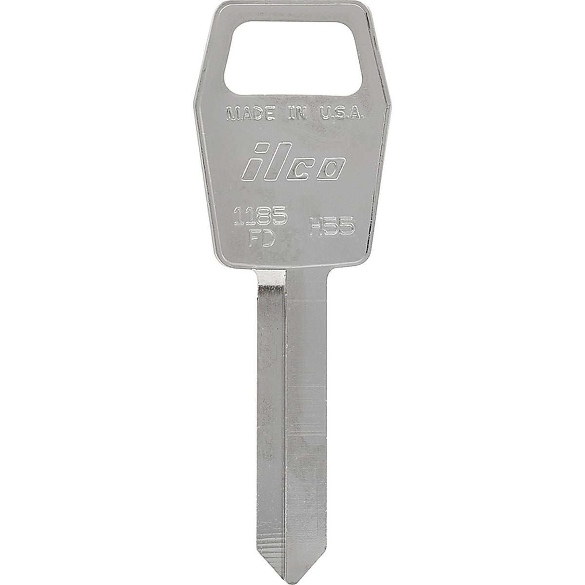 Hillman 83682 Automotive Key Blank H55 Double sided For Ford