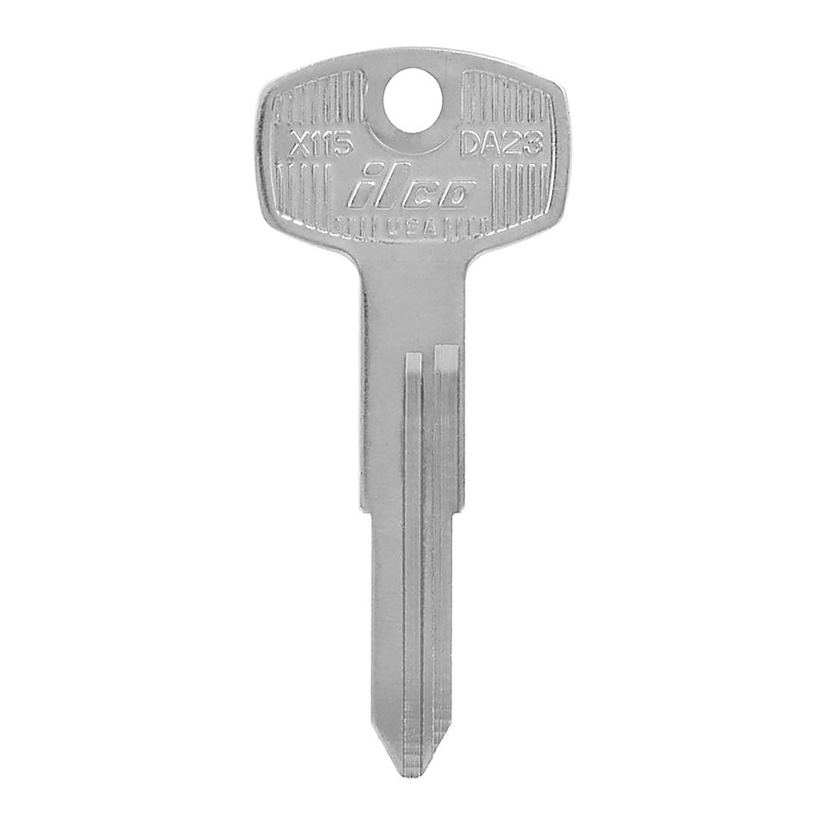 Hillman 84140 Automotive Key Blank DA23 Double sided For Nissan