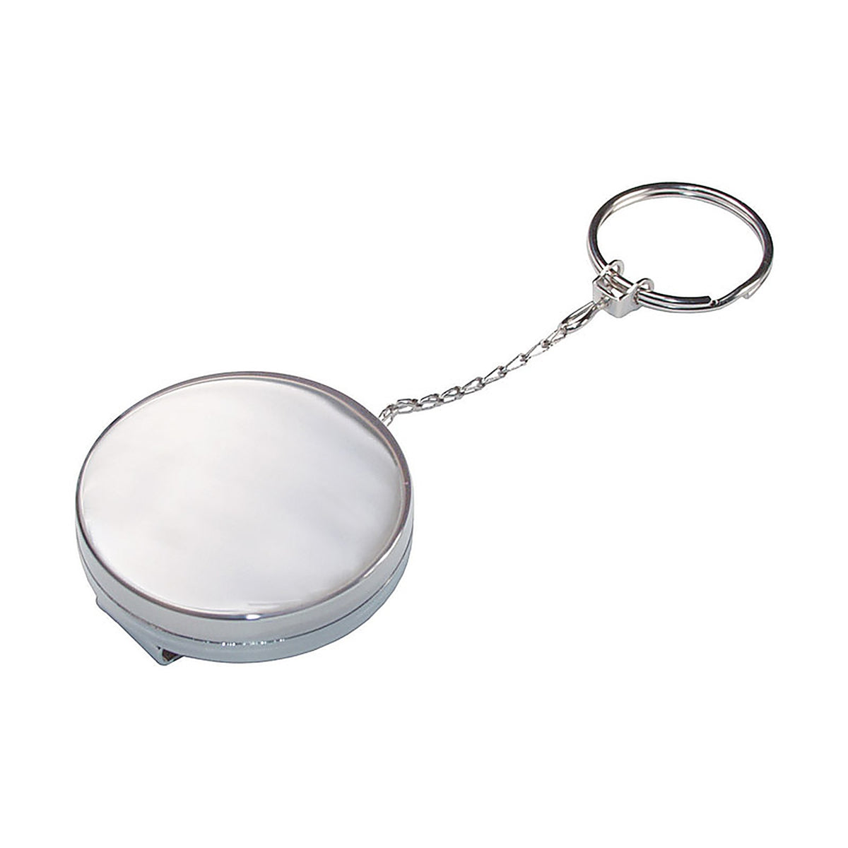 Hillman 711084 Metal Silver Retractable Key Chain