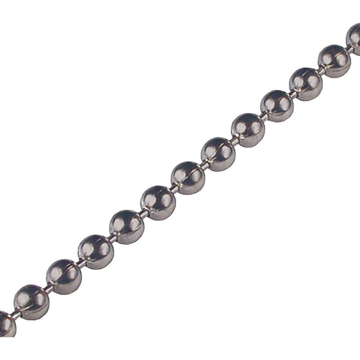 Hillman 711092 Metal Silver Beaded Chain