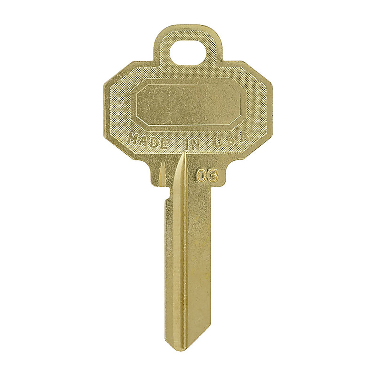 Hillman 86382 Traditional Key House/Office Universal Key Blank Single sided
