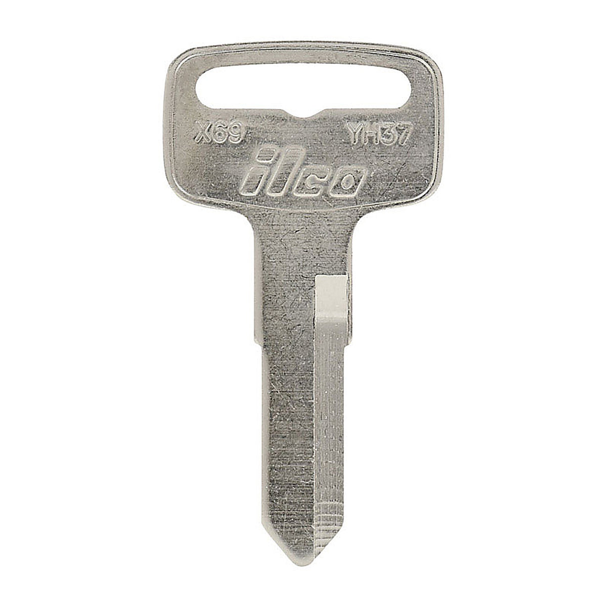Hillman 86395 Traditional Key Motorcyle Universal Key Blank Double sided