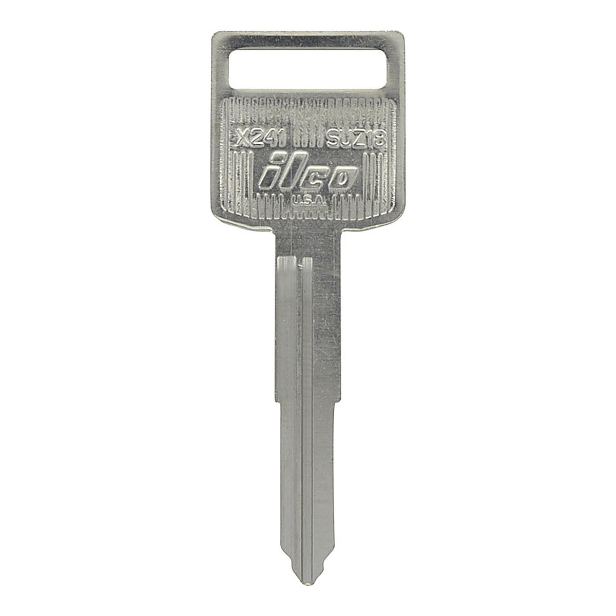 Hillman 86138 Motorcycle Key Blank Double sided For Suzuki