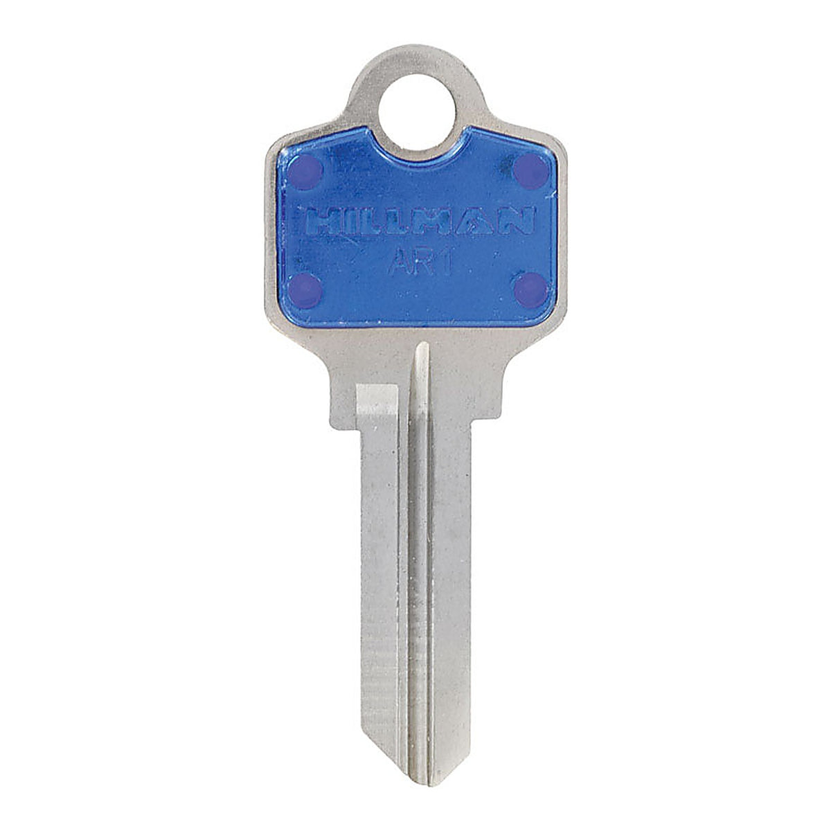 Hillman 86222 ColorPlus Traditional Key House/Office Key Blank Single sided