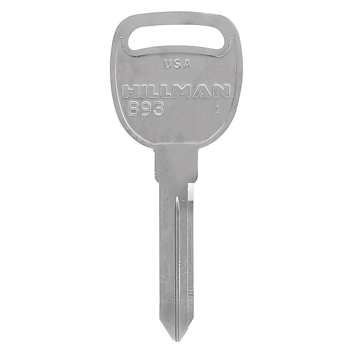 Hillman 85947 Automotive Key Blank Double sided For GM