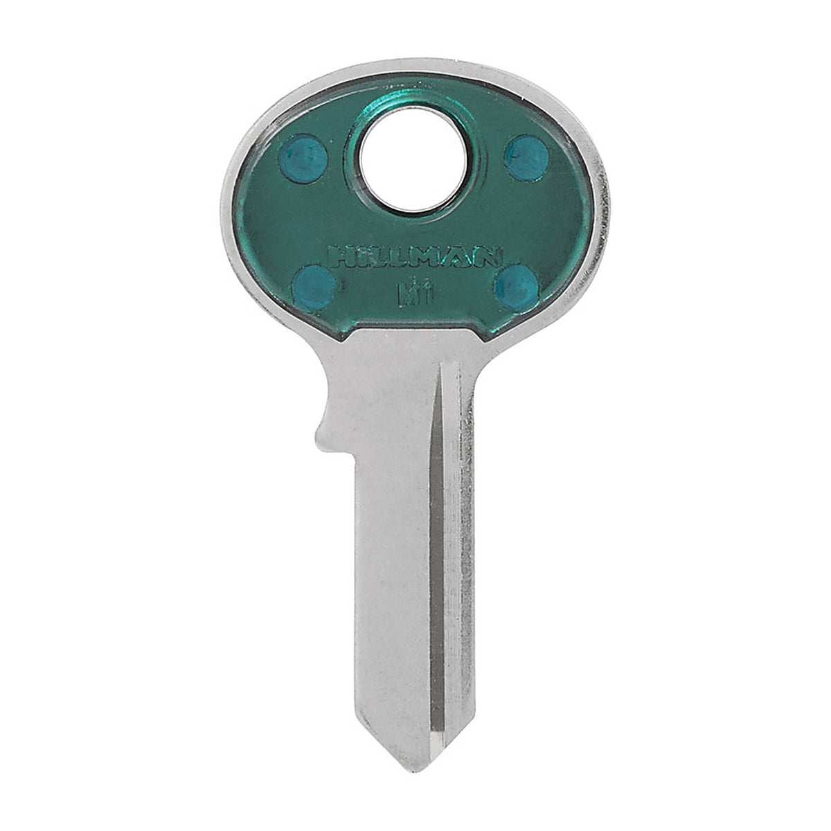 Hillman 86235 ColorPlus Traditional Key Padlock Key Blank Single sided