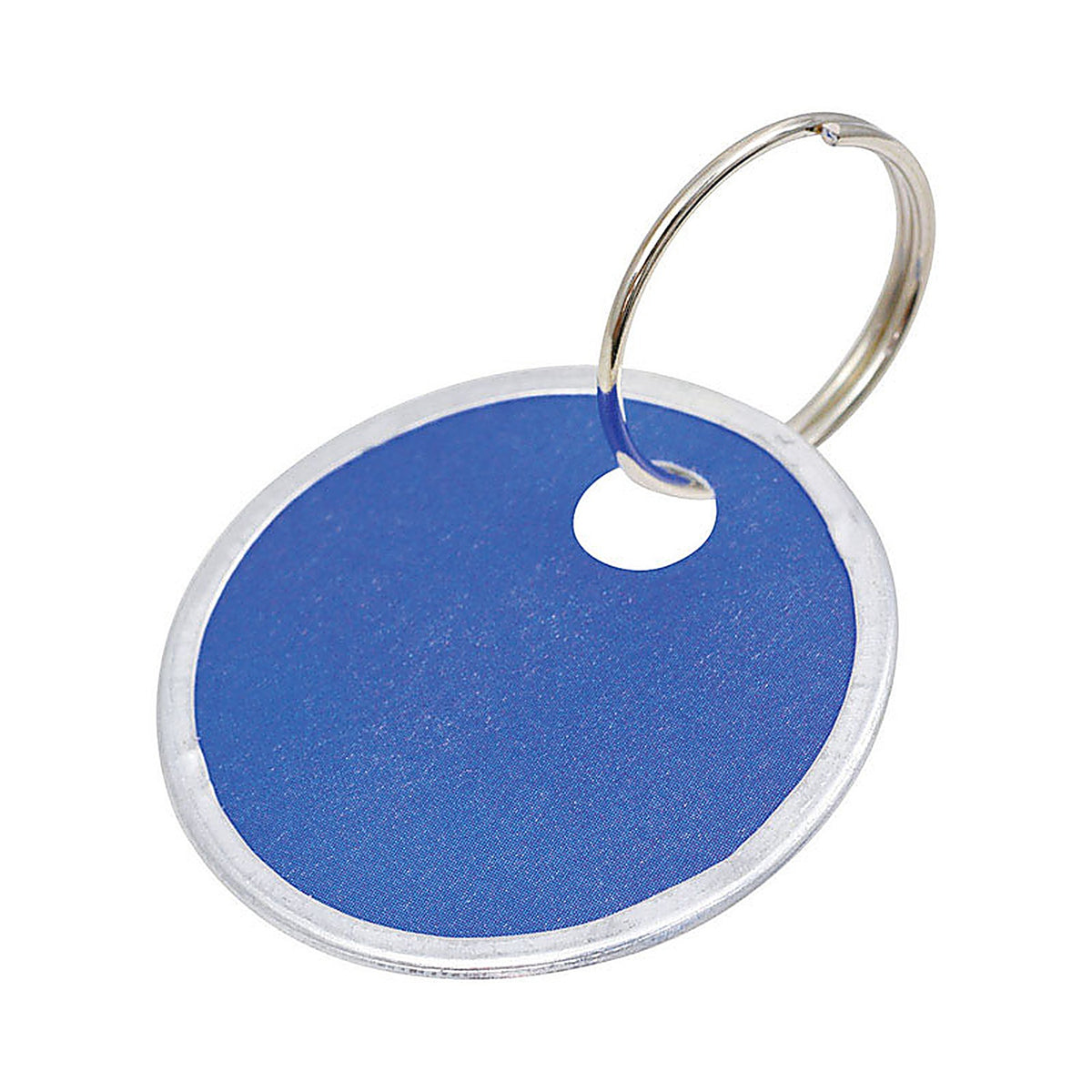 Hillman 699999 1-1/4 in. Dia. Metal Multicolored Labeling/ID Key Ring