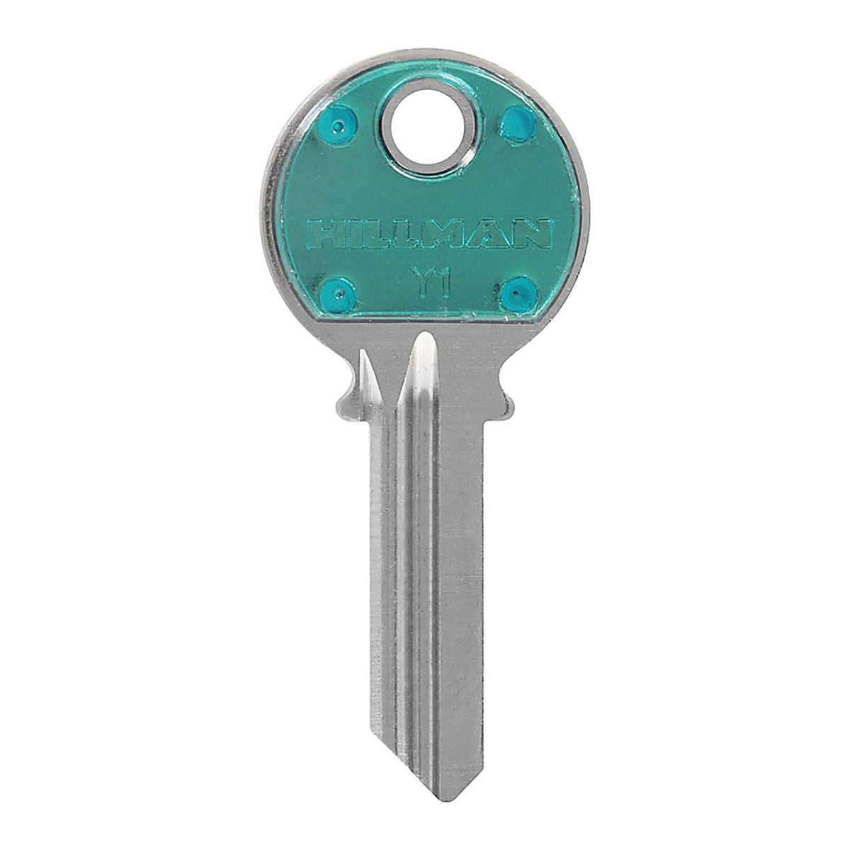 Hillman 86251 ColorPlus Traditional Key House/Office Key Blank Single sided