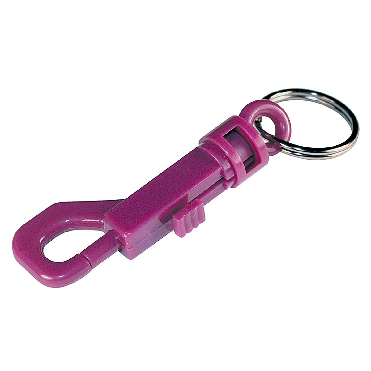 Hillman 701302 Metal/Plastic Assorted Clips/Snap Hooks Key Chain
