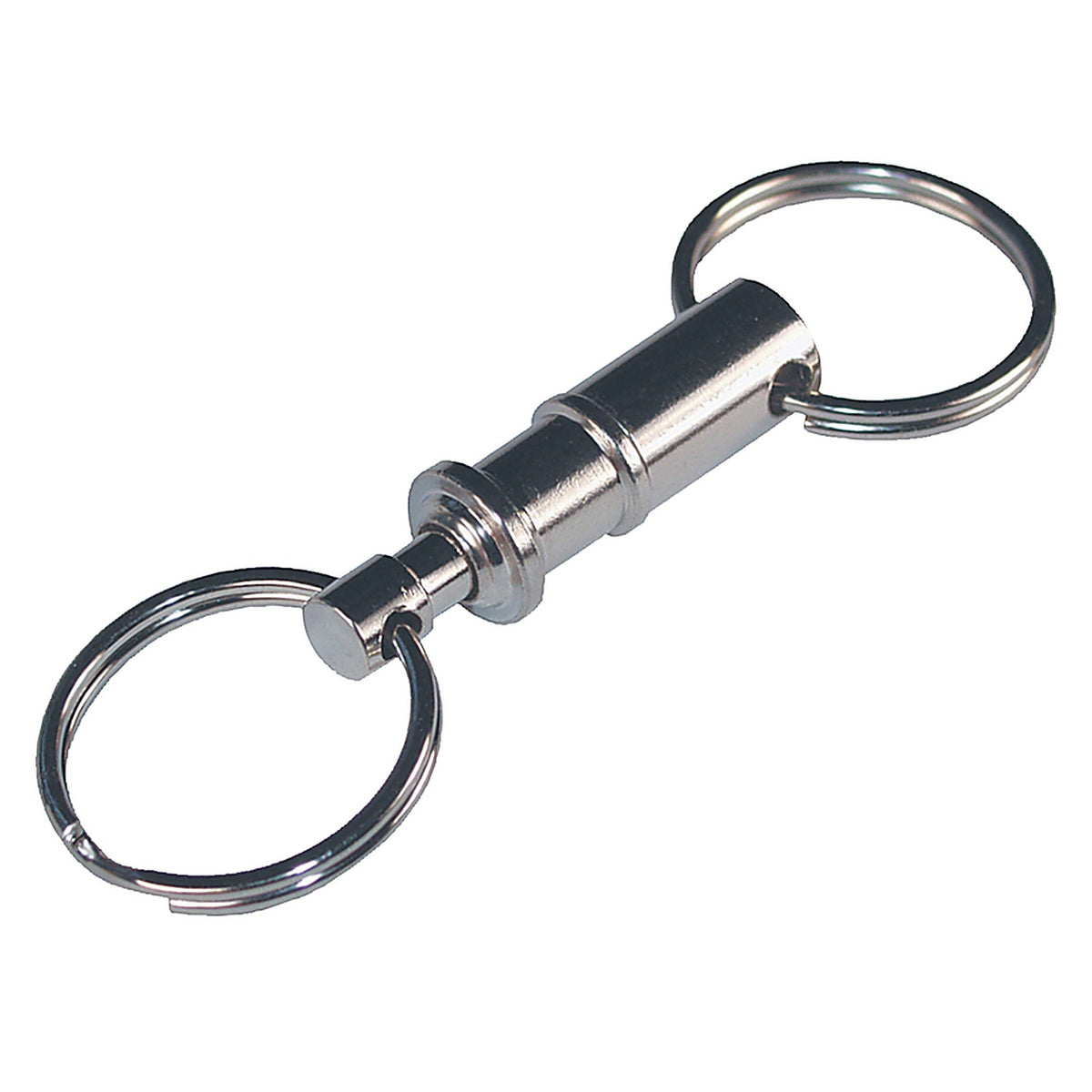 Hillman 706604 Metal Silver Valet Key Chain