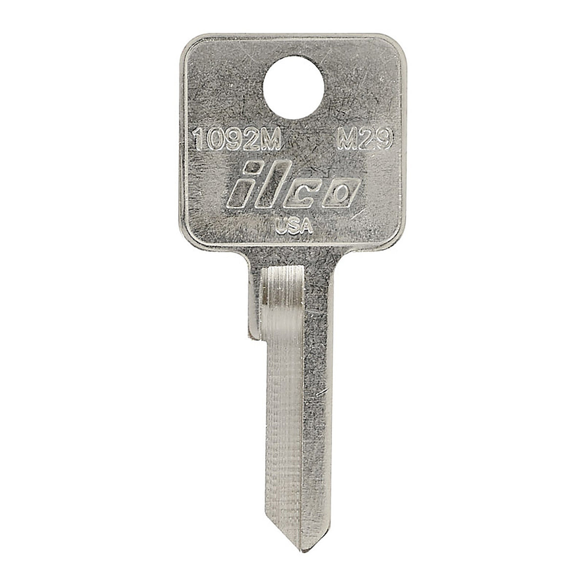 Hillman 86397 Traditional Key Padlock Universal Key Blank Single sided