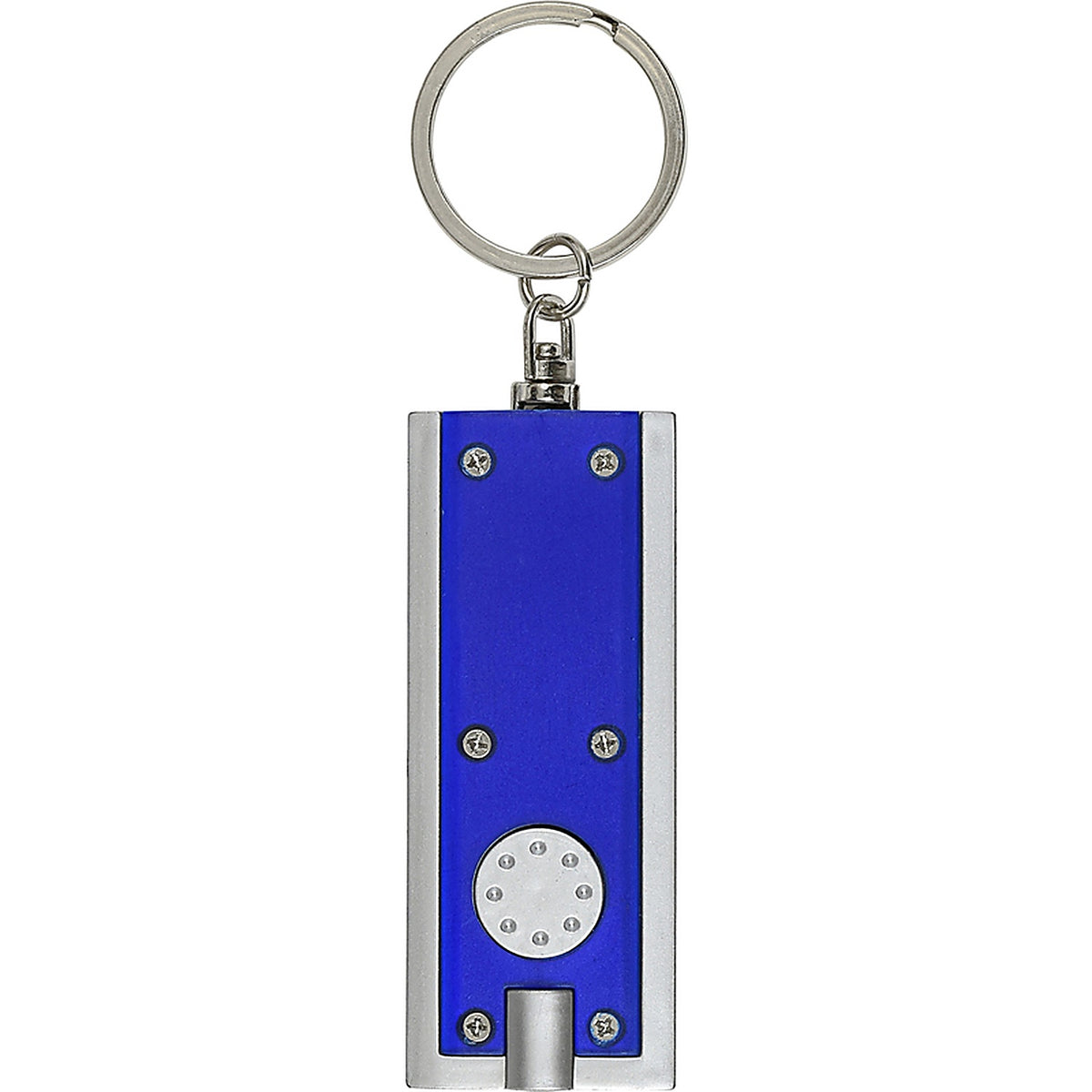 Hillman - 701716 - 1 In. D Plastic Assorted LED Light/Split Ring Keychain