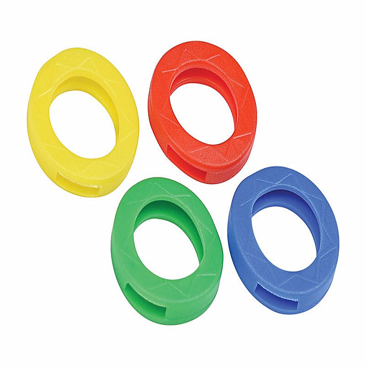 Hillman 701714 7/8 in. Dia. Plastic Assorted Bands/Caps Key Identifier