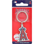 Hillman 710936 Los Angeles Angels Metal Silver Decorative Key Chain