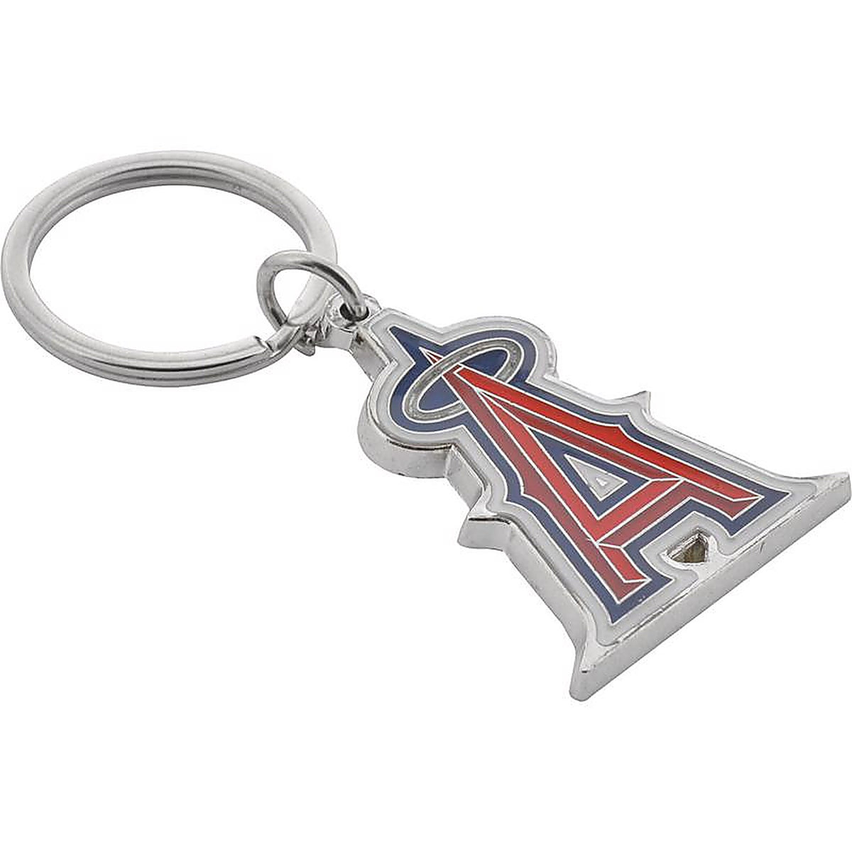 Hillman 710936 Los Angeles Angels Metal Silver Decorative Key Chain