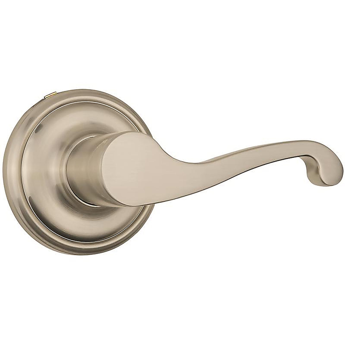 Brinks 23054-119 Push Pull Rotate Glenshaw Satin Nickel Passage Lever ANSI Grade 2 KW1 1.75 in.