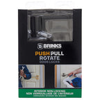 Brinks 23054-150 Push Pull Rotate Glenshaw Oil Rubbed Bronze Passage Lever ANSI Grade 2 1.75 in.