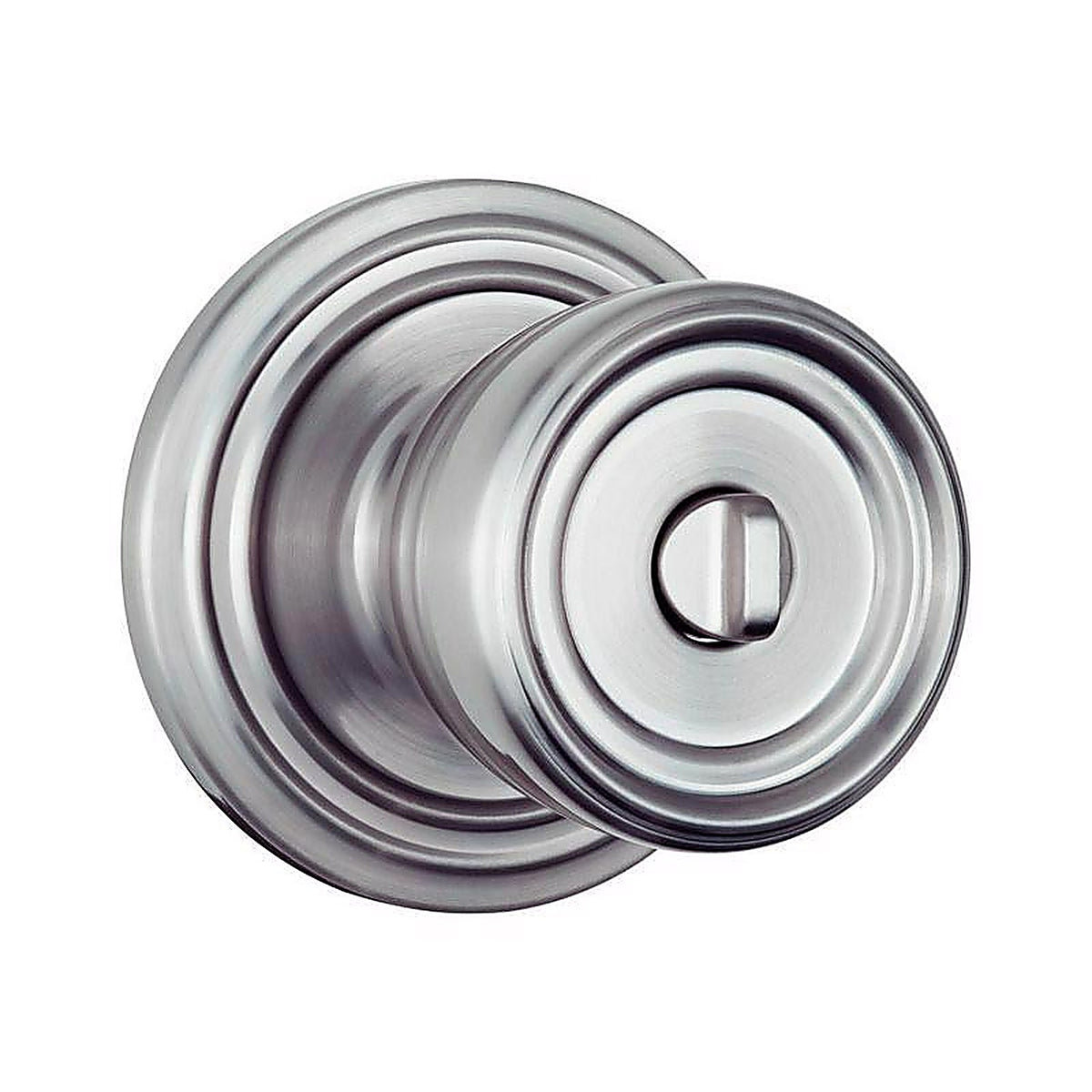 Brinks 23025-119 Push Pull Rotate Barrett Satin Nickel Single Cylinder Lock ANSI Grade 2 KW1 1.75 in.