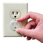 Dreambaby L1821A Clear Plastic Outlet Safety Plugs 24/Pack