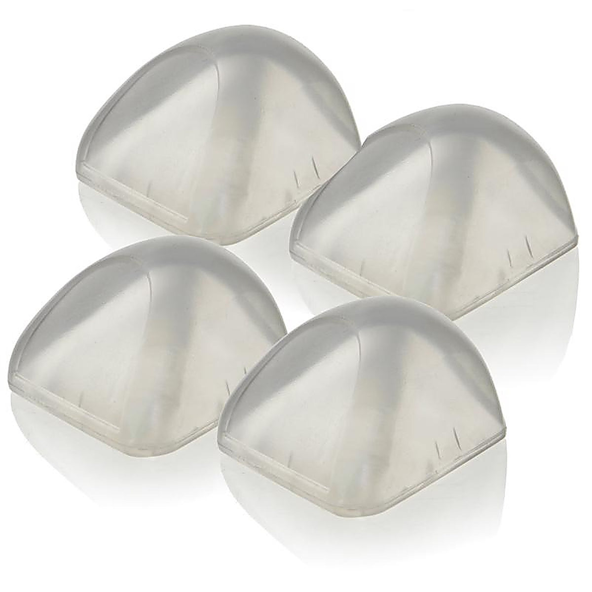 Dreambaby L839A Clear Soft Rubber Corner Cushions 4/Pack