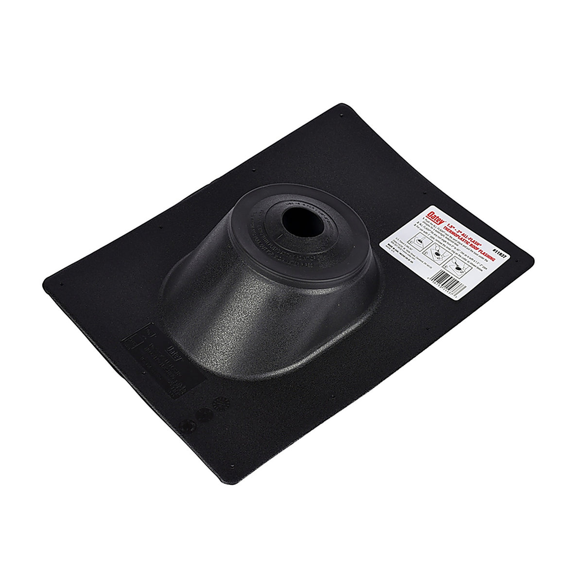 Oatey - 11937 - All-Flash No-Calk 11-1/4 In. W X 15 In. L Thermoplastic Roof Flashing Black