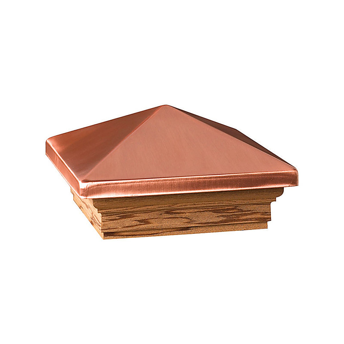 Deckorators - 72227 - 3 In. H X 6 In. W X 6 Ft. L Copper Wood Post Cap