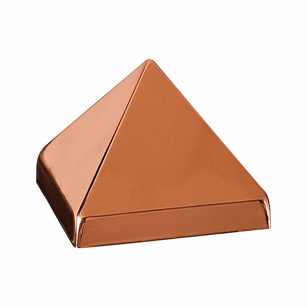 Deckorators - 72887 - 2 In. H X 4 In. W Copper Plastic Post Cap