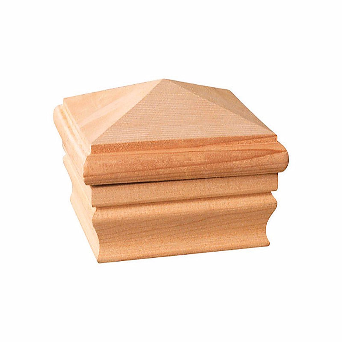 Deckorators - 72890 - 2.63 In. H X 4 In. W Wood Post Cap