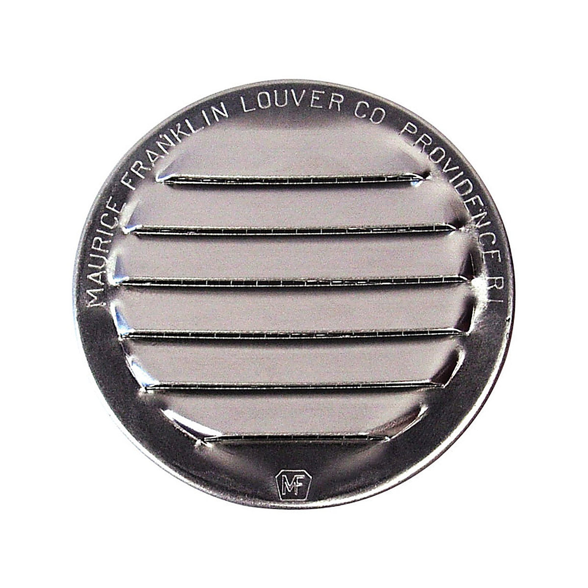 Maurice Franklin Louver - RL-100 2.5 - 2.5 In. W X 2.5 In. L Bright Silver Aluminum Mini Louver