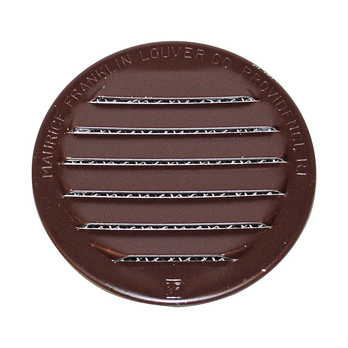Maurice Franklin Louver - RLB-100 2.5 - 2.5 In. W X 2.5 In. L Gloss Brown Aluminum Mini Louver