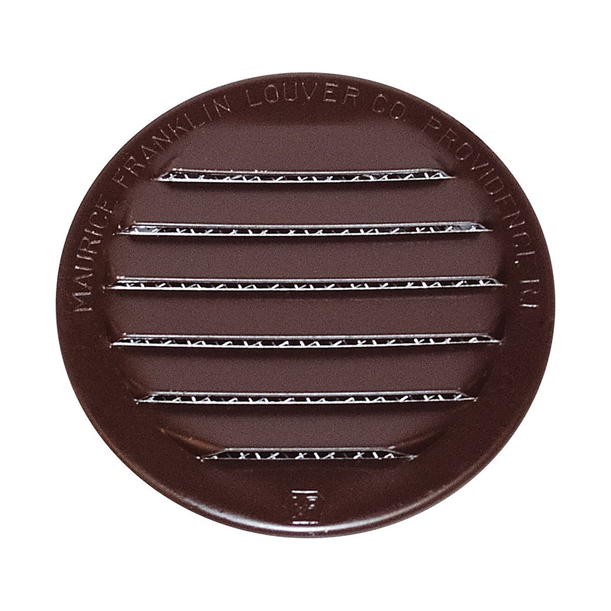 Maurice Franklin Louver - RLB-100 3 - 3 In. W X 3 In. L Gloss Brown Aluminum Mini Louver