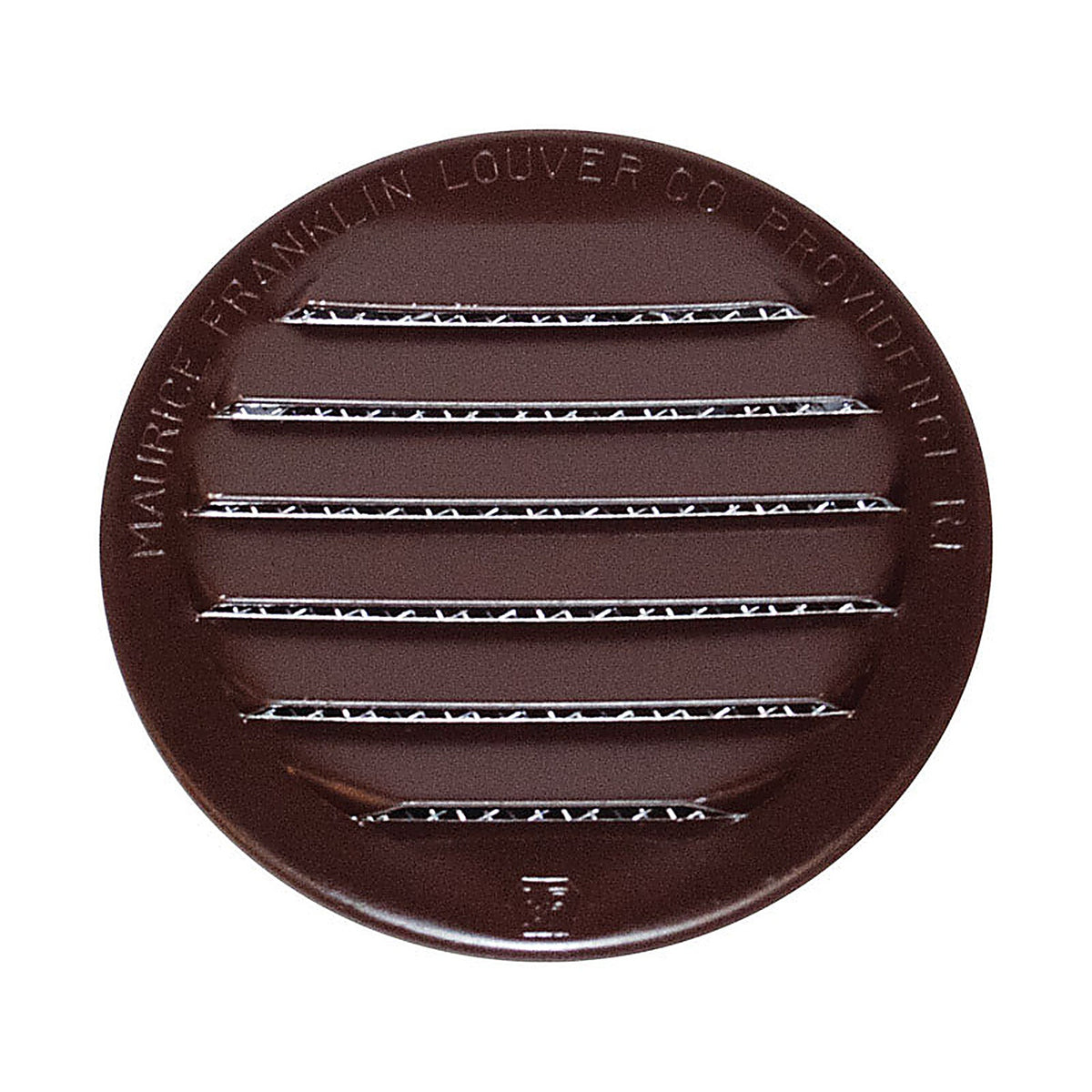 Maurice Franklin Louver - RLB-100 2 - 2 In. W X 2 In. L Gloss Brown Aluminum Mini Louver