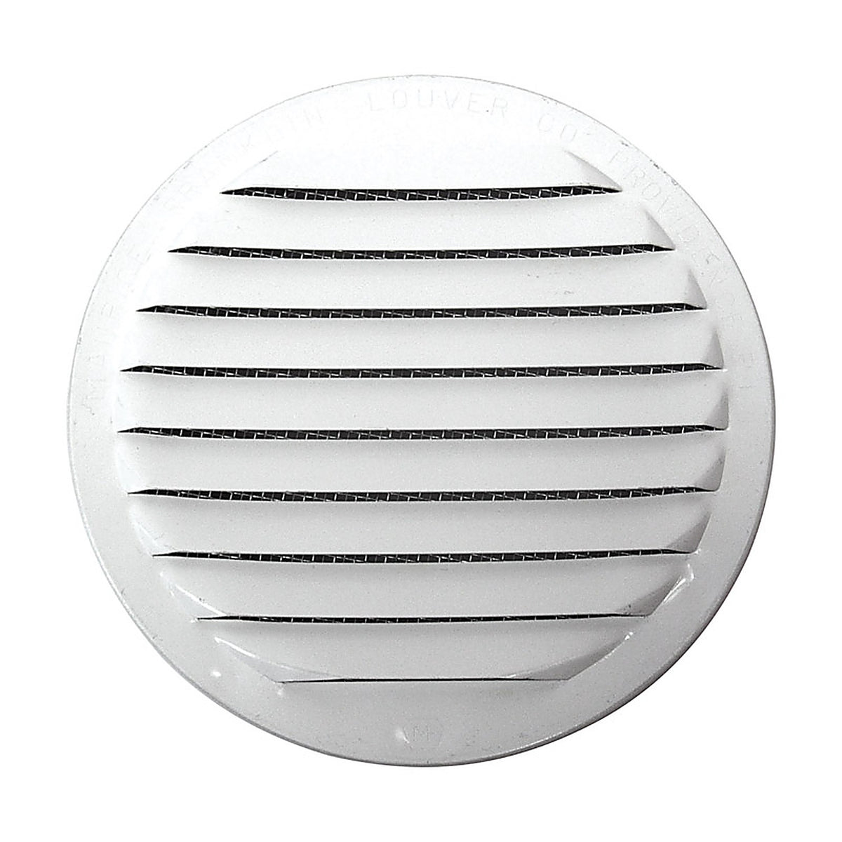 Maurice Franklin Louver - RLW-100 4 - 4 In. W X 4 In. L Gloss White Aluminum Mini Louver