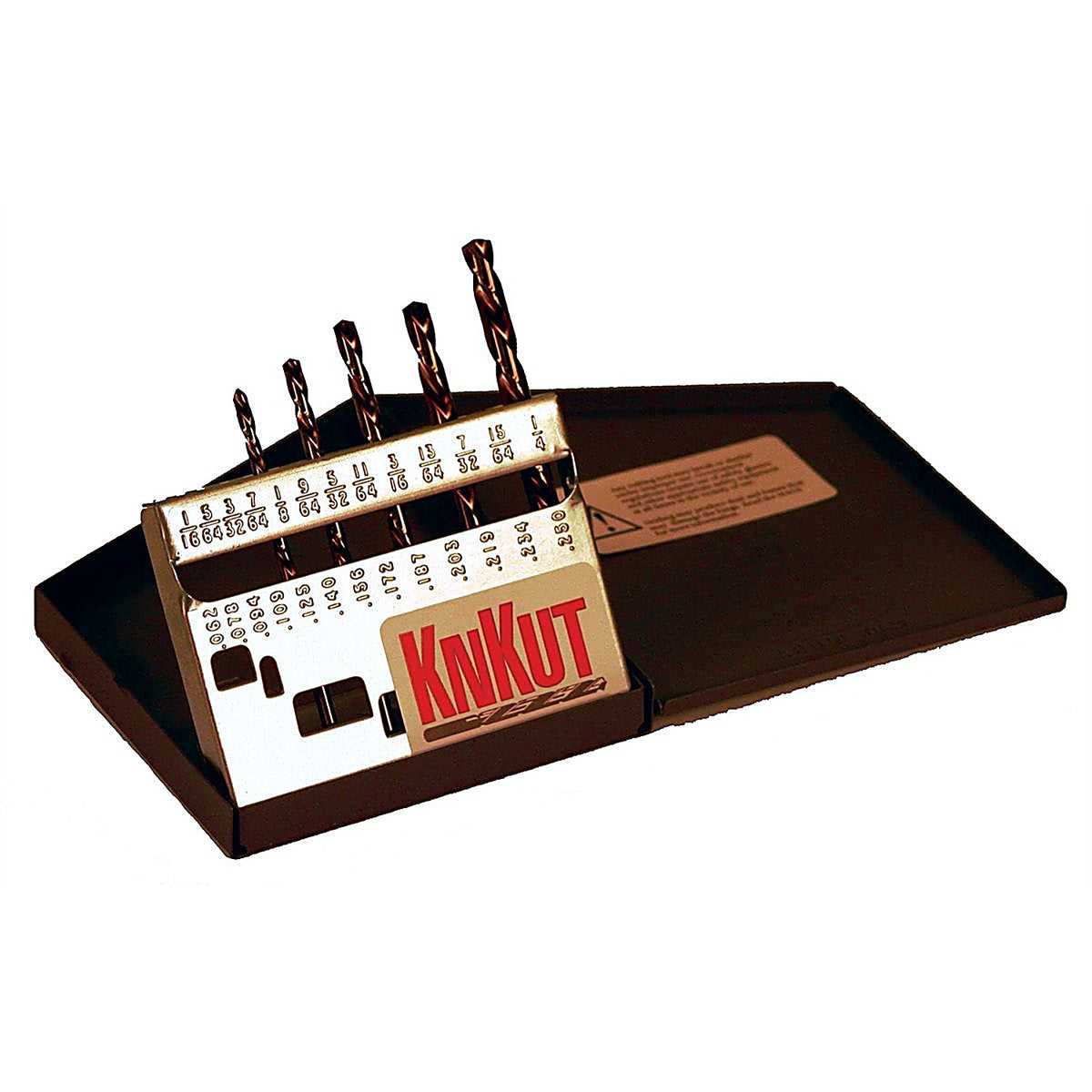 KnKut 5KK6 5 Pc. Left Hand Drill Set