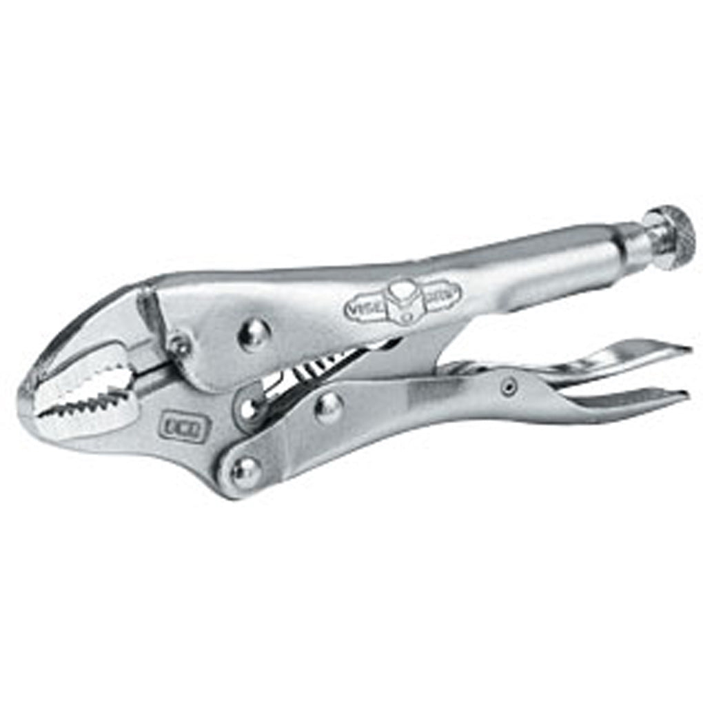 IRWIN 5WR The Original Curved Jaw Locking Pliers w/Wire Cutter, 5in.