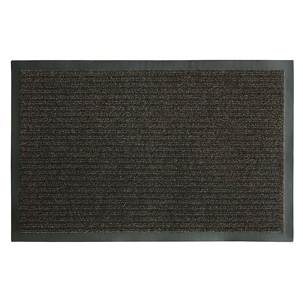 Sports Licensing Solutions - 27392 - 18 In. W X 28 In. L Brown Ribbed Polypropylene Utility Mat