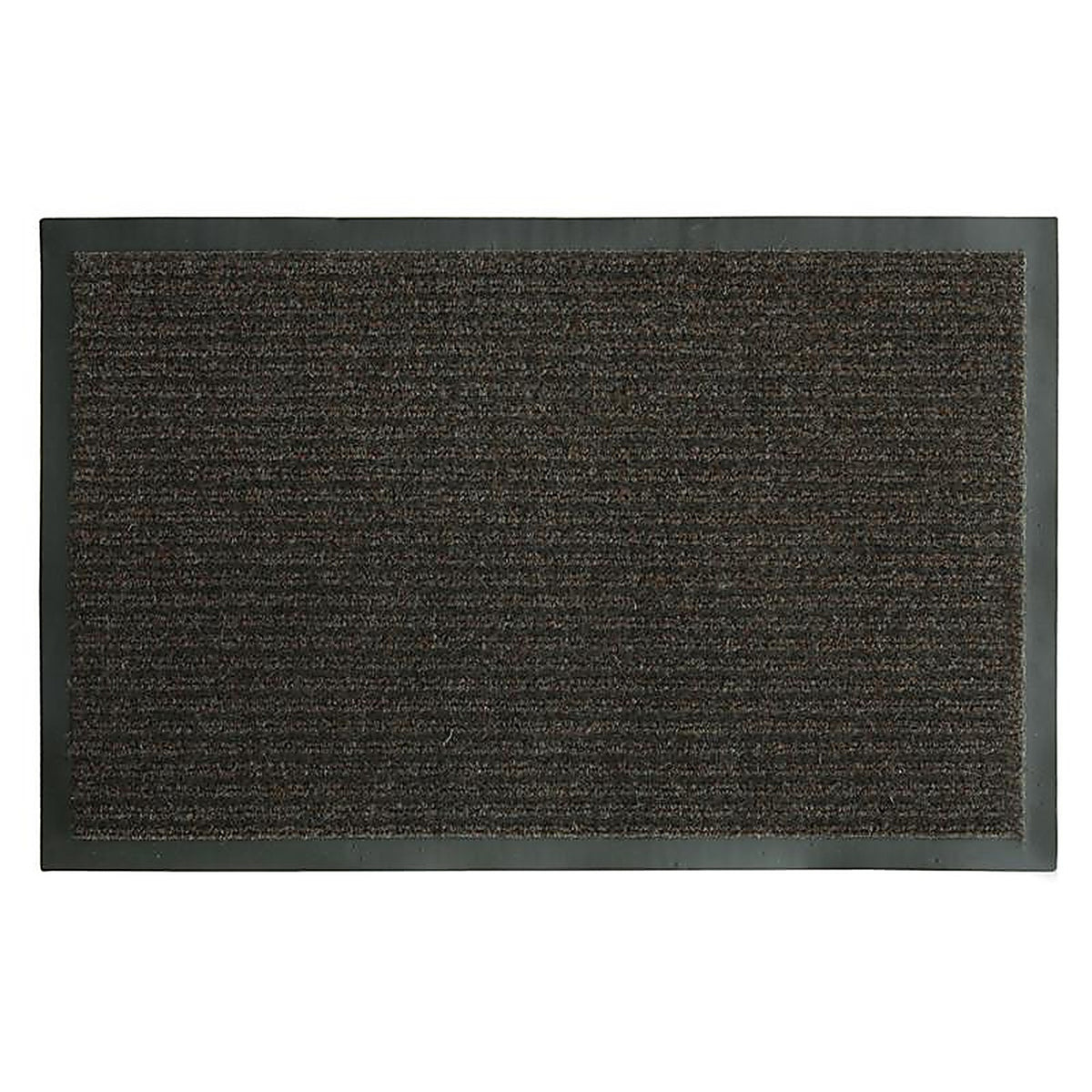 Sports Licensing Solutions - 27392 - 18 In. W X 28 In. L Brown Ribbed Polypropylene Utility Mat
