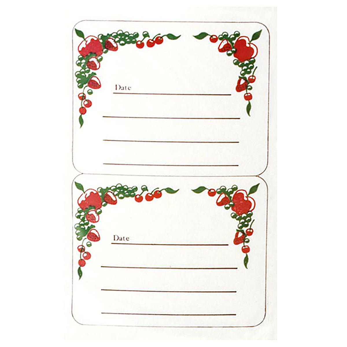 Norpro 602 Wide Mouth Canning Jar Labels 24/Pack