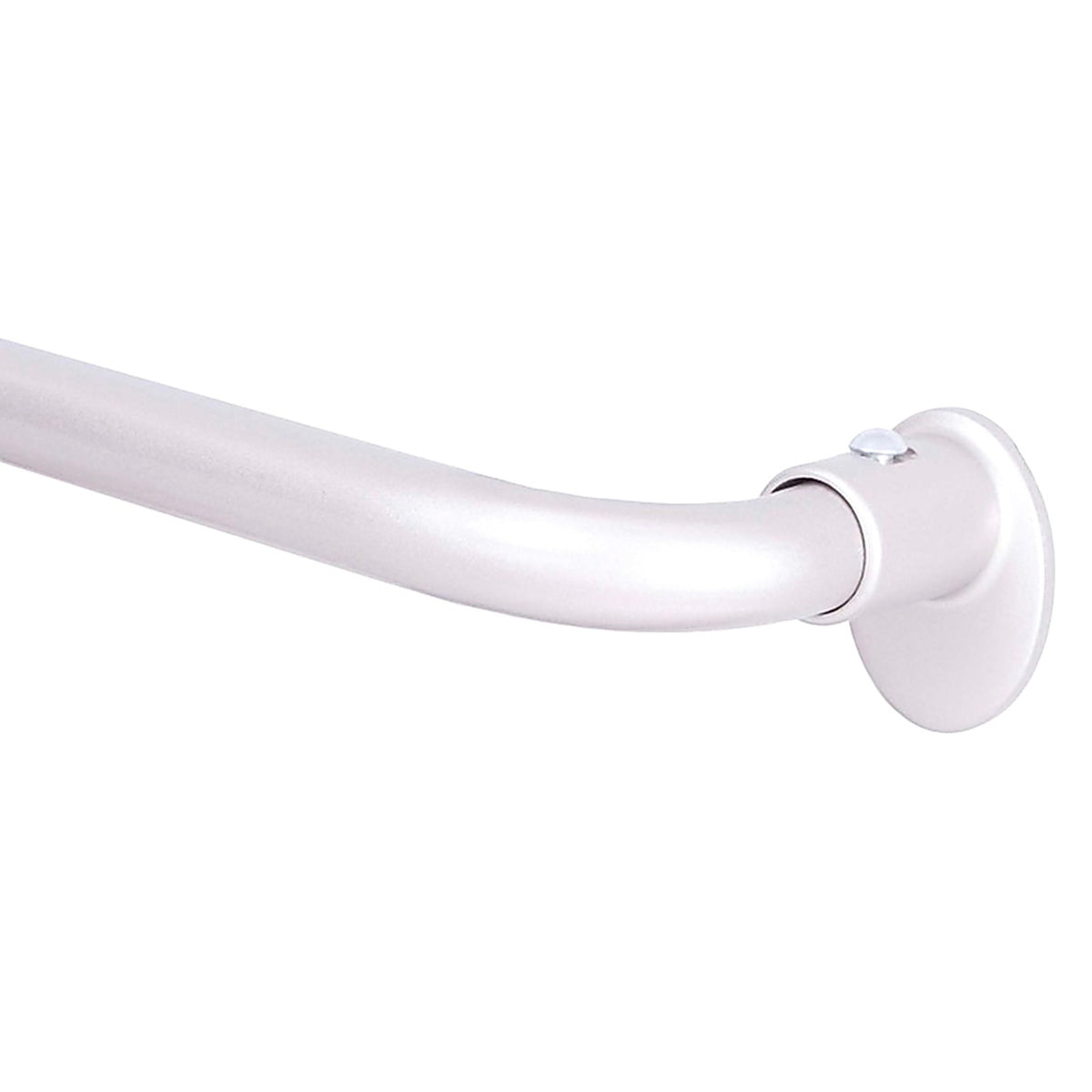 Kenney SN79232V1 Sun Zero Silver Room Darkening Curtain Rod 28 in. L x 48 in. L
