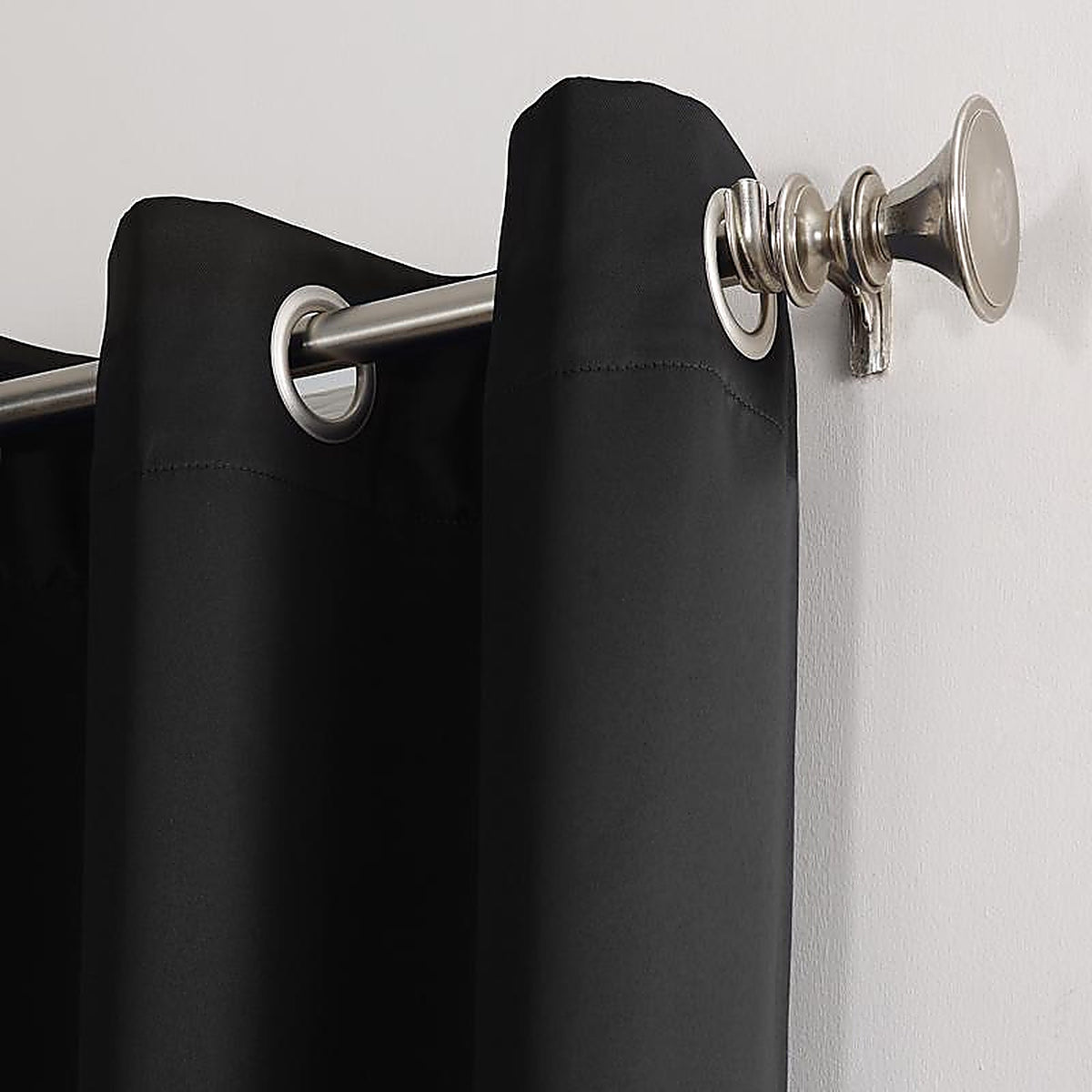 Sun Zero - AC-NORWICH84BLK - Norwich Black Blackout Curtains 80 In. W X 84 In. L