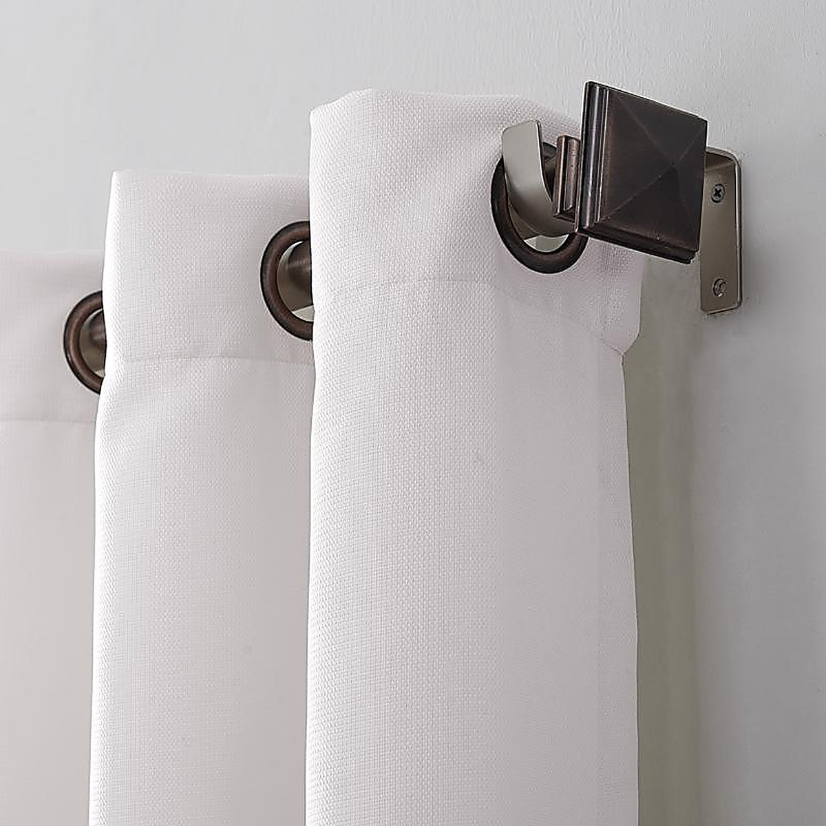 No. 918 - AC-WEBSTER84WHT - Webster White Curtain 80 In. W X 84 In. L