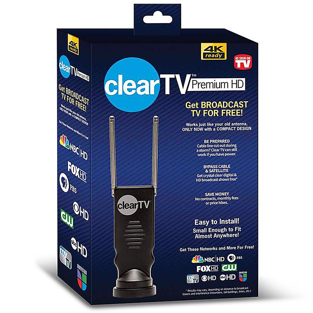 ClearTV - CTV-MINI - Indoor Antenna Metal/Plastic 1 Pack