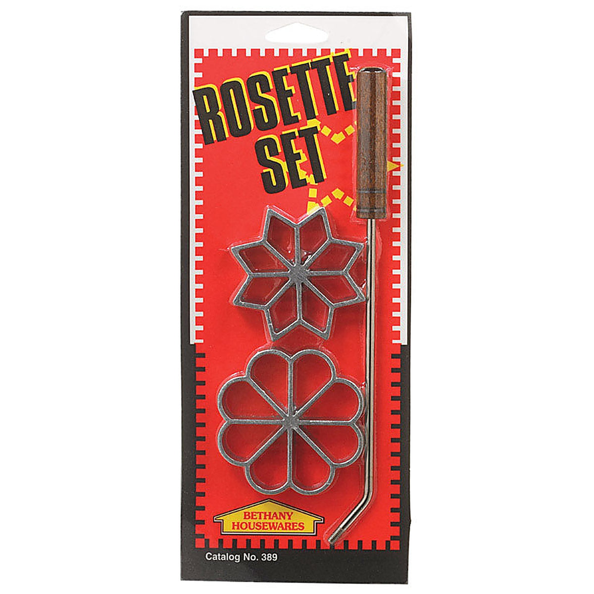 Bethany - 389 - Silver Aluminum Rosette Set