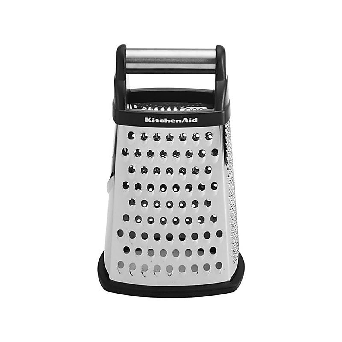 KitchenAid KN292OSOBA 6.25 in. W x 5.25 in. L Black/Silver Stainless Steel Box Grater