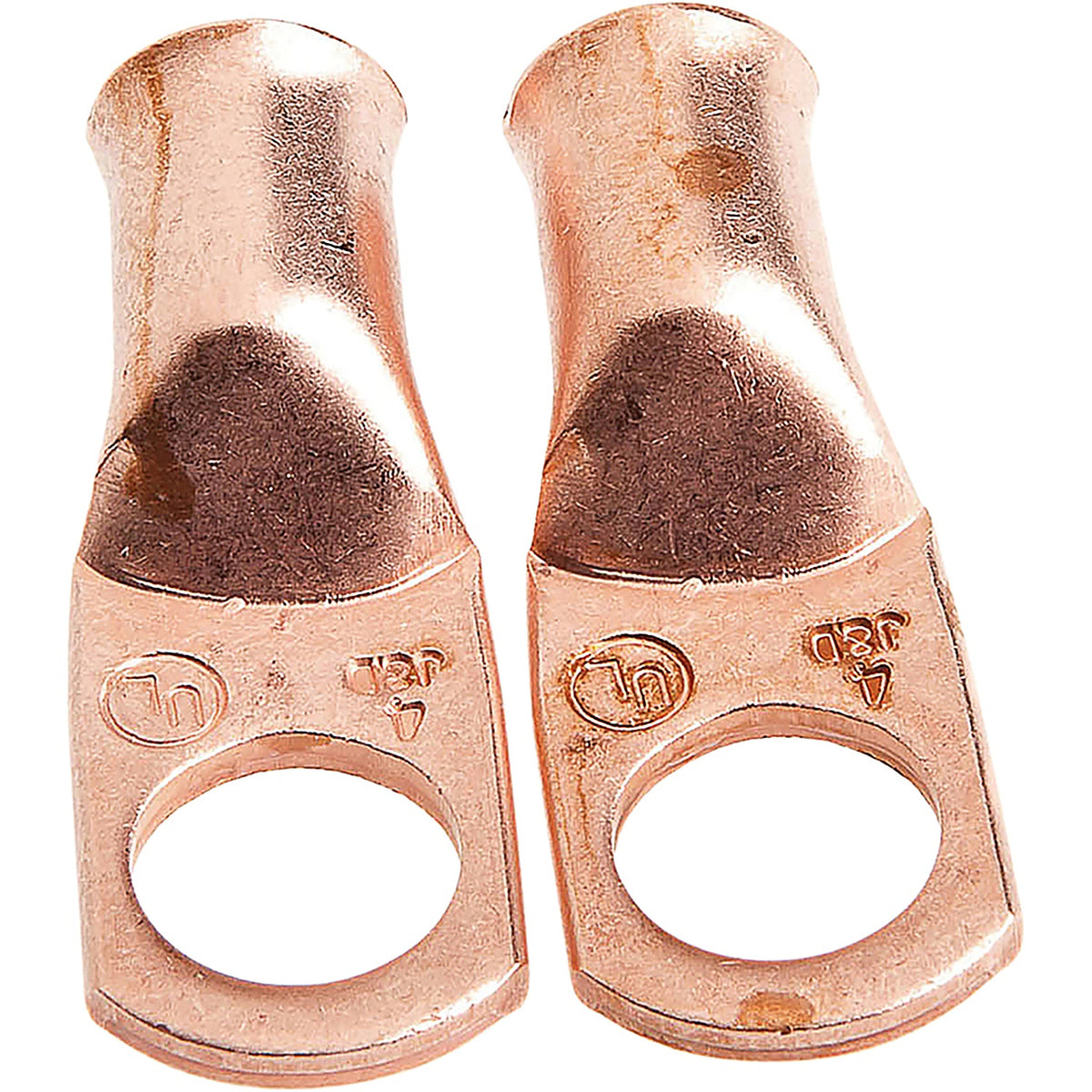 Forney - 60093 - Lug for Number 4 Cable, 3/8 in Stud, prem Copper