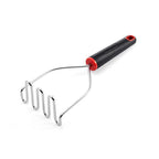 Farberware 5211649 Black/Silver Plastic/Stainless Steel Potato Masher