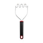 Farberware 5211649 Black/Silver Plastic/Stainless Steel Potato Masher
